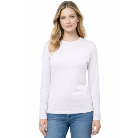 T-shirt damski biały długi rękaw roz.M – koszulka t-shirt robocza – odzież firmowa T-shirt damski biały długi rękaw roz.M – koszulka t-shirt robocza – odzież firmowa